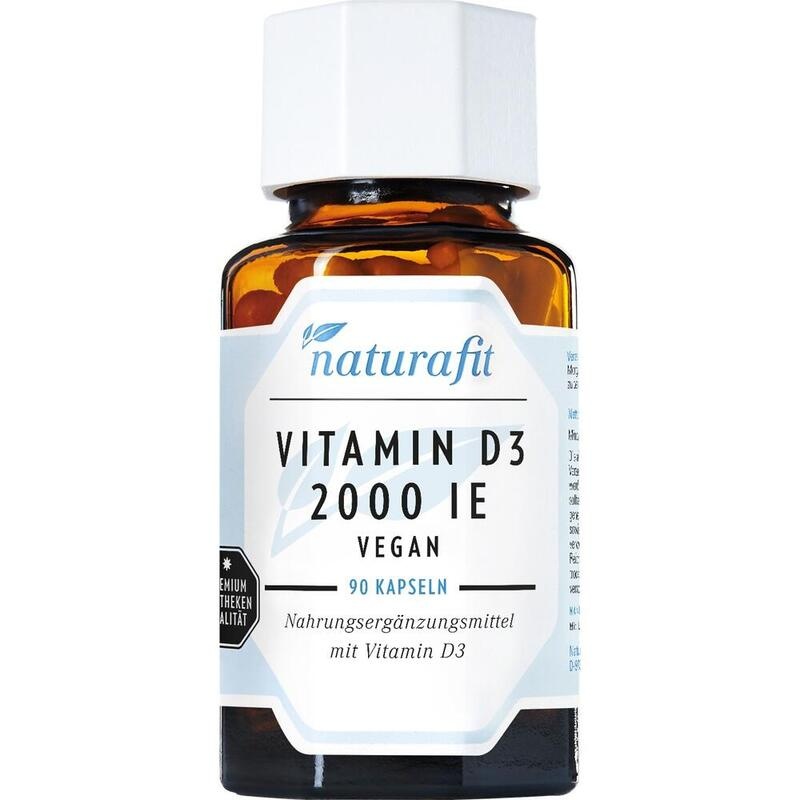 NATURAFIT Vitamin D3 2000 I.E. Kapseln